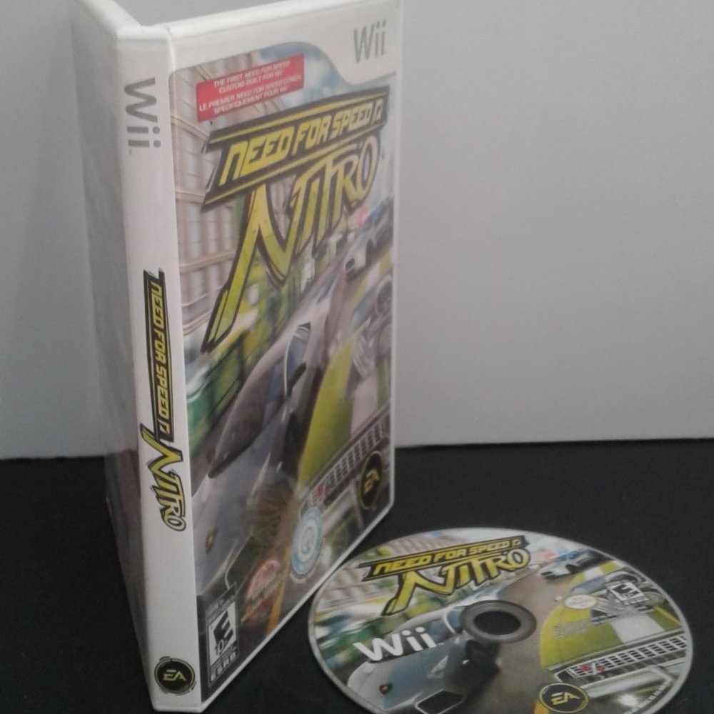 Nintendo Wii - Need for Speed Nitro Electronic Arts Wii game systems 2009 E10+